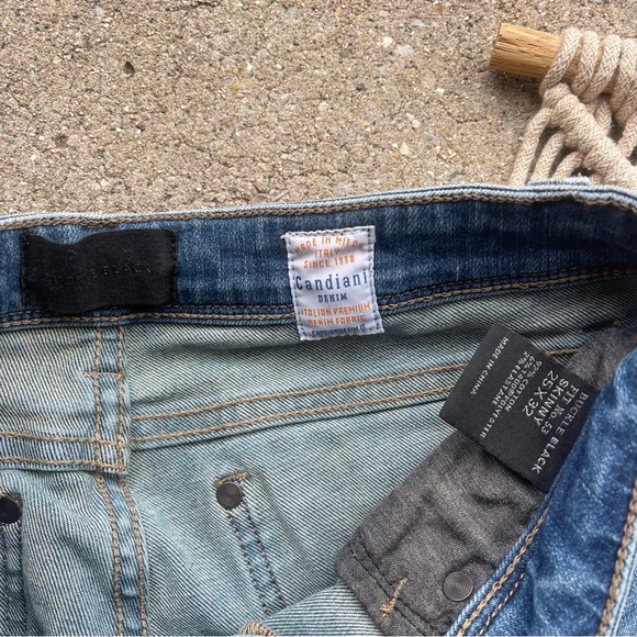 Buckle Black Distressed Skinny Jeans Size 25 - Picture 4 of 8